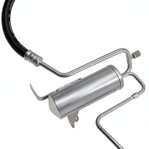UAC Air Conditioning Dryer Hose Assembly Silver-0