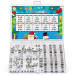 125V Christmas Light Fuses Kit 5 Values 100pcs VEXUNGA Glass Fuses-0