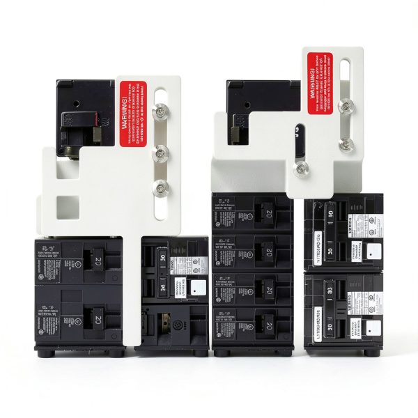 Generator Interlock Kit Compatible with Siemens or Murray 150 or 200 Amp Panels, 7/8-1 1/4" Spacing Between Main and Branch Breakers-1