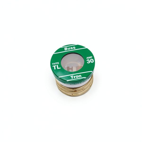 Bussmann TL-30PK4 30A Time Delay Plug Fuse, 125V UL Listed, 4‑Pack-0