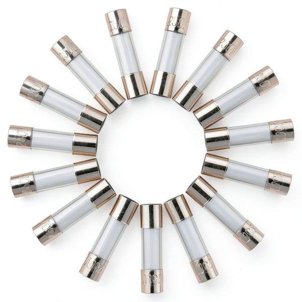 BOJACK 5x20 mm Fuse Holder Inline Screw with 16 AWG Red Wire 15 Kit-4