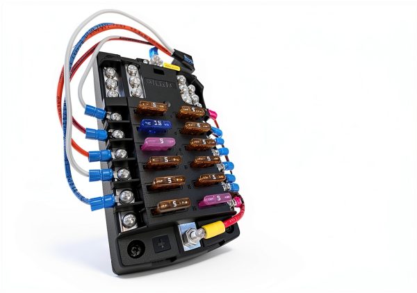 Blue Sea Systems 5026 Blade Fuse Block 12-Circuit Ground and Cover-2