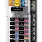 Blue Sea Systems 5026 Blade Fuse Block 12-Circuit Ground and Cover-0